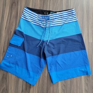 OP -Ocean Pasific Men's Multitone Blue Board Shorts